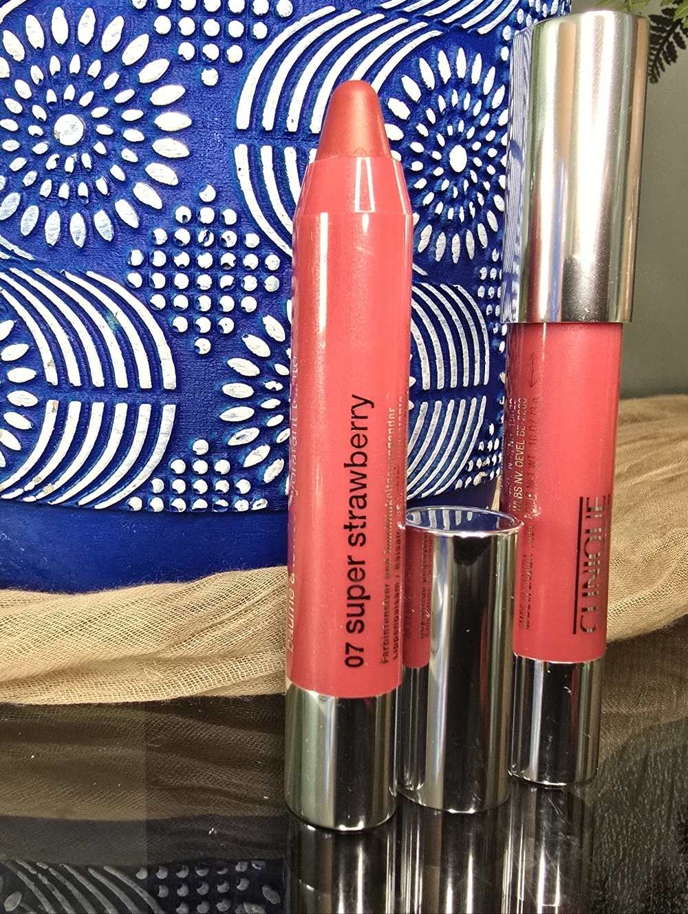 Clinique Chubby Stick Moisturizing Lip Balm Super Strawberry X2